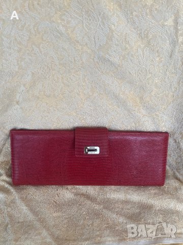 Дамски клъч Petek естествена кожа, снимка 9 - Чанти - 43592894