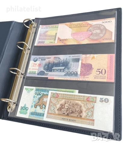 Папка с касета / кутия LUX , еко-кожа – GRANDE стандарт А4, снимка 6 - Нумизматика и бонистика - 51991236