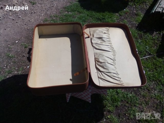 Стар куфар #4, снимка 7 - Антикварни и старинни предмети - 28653128