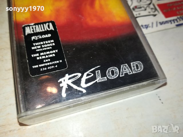 METALLICA ORIGINAL TAPE-BIEM МУЗИКАУТОР 2801241140, снимка 6 - Аудио касети - 44012044