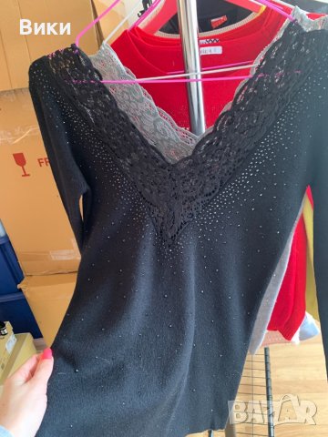 Нова блуза в три цвята, снимка 8 - Блузи с дълъг ръкав и пуловери - 39547095