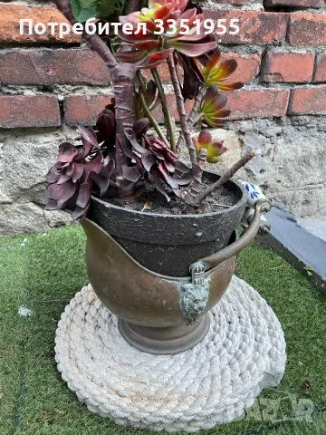 Медни Кашпи за Цветя, снимка 6 - Декорация за дома - 47815370