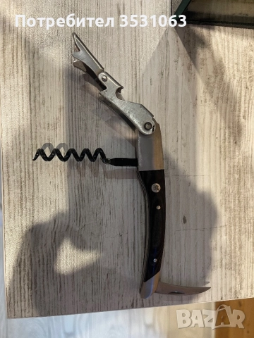 Професионална сомелиерска отварачка Pulltex – двоен лост, снимка 2 - Обзавеждане за заведение - 52788882