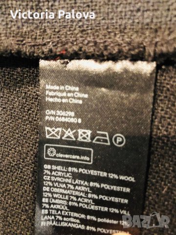 Дълго модерно черно палто-халат, снимка 9 - Палта, манта - 27163042