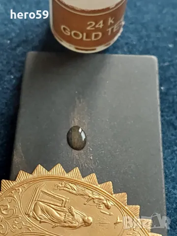24 каратов Златен медальон 13.28 гр. "кръщенка''кръщене,злато 23.65 карата,отлична, златен кръст, снимка 4 - Колиета, медальони, синджири - 48923294
