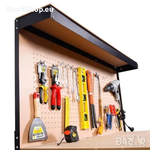 Работна маса с чекмедже и стена за инструменти Rockforce, снимка 5 - Други инструменти - 43044062