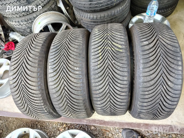 4бр.зимни гуми MICHELIN 225 55 17 DOT 21 цена за брой, снимка 2 - Гуми и джанти - 51371902
