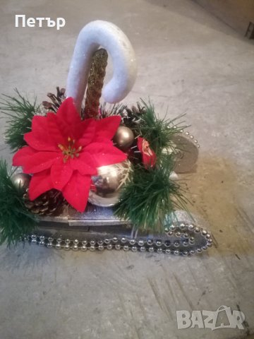 Продавам Коледна украса-шейна с декорация, снимка 2 - Декорация за дома - 44036320