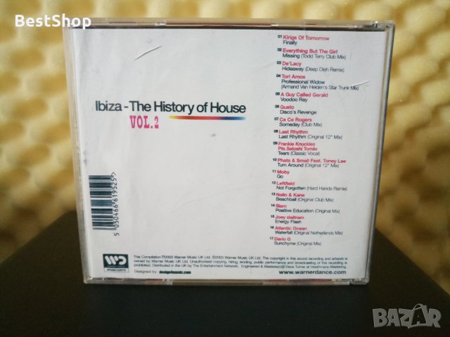 Ibiza - The history of house Vol. 2, снимка 2 - CD дискове - 33022069