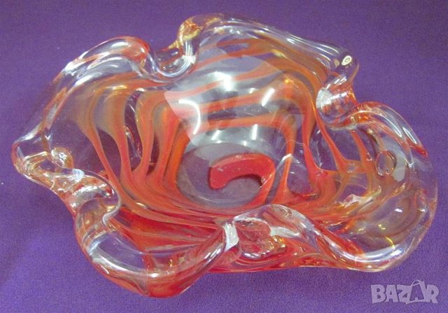 Винтич Кристално Стъкло Пепелник, снимка 7 - Други - 44029320