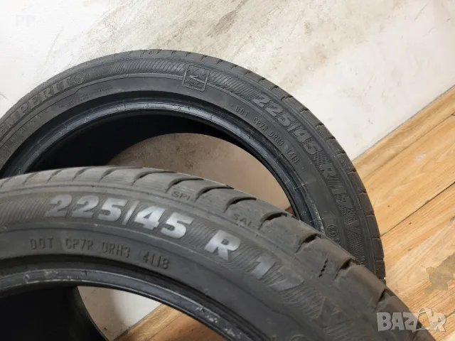 2 бр. 225/45/17 Semperit / летни гуми, снимка 8 - Гуми и джанти - 48857293
