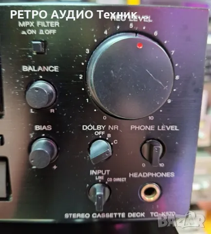 Триглав касетен дек Sony, mod. TC-K570

, снимка 4 - Декове - 49787392