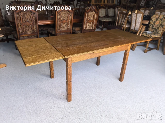 Разтегателна трапезна маса , снимка 2 - Маси - 50508829