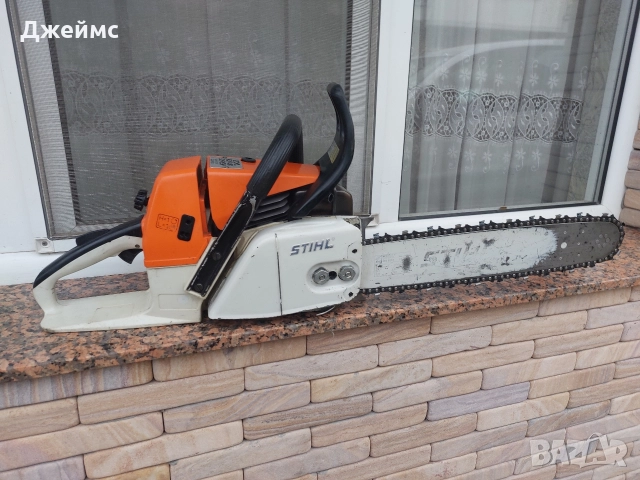 Резачка STIHL 034 AV super electronic quickstop , снимка 14 - Градинска техника - 52659741