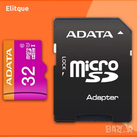 MicroSD карта памет, 32GB, 80MB/s