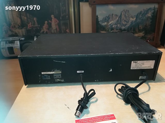 tec system 2002 stereo tuner-germany 2604211114, снимка 13 - Ресийвъри, усилватели, смесителни пултове - 32681641