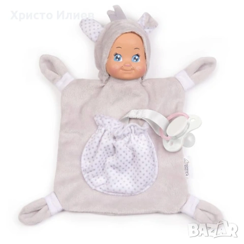 Кукла Smoby Minikiss Кърпа за гушкане, снимка 3 - Кукли - 53166368