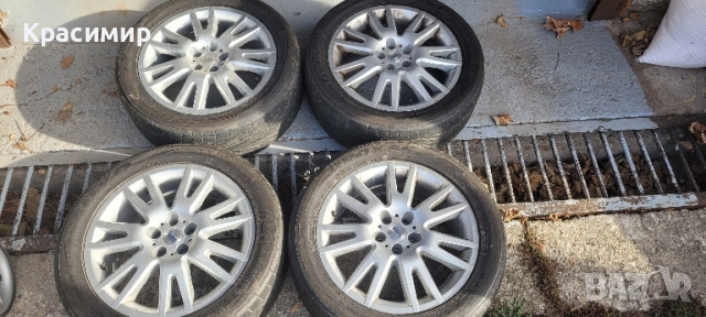 4бр.Джанти 17 Пежо 807+Гуми 225 50 17