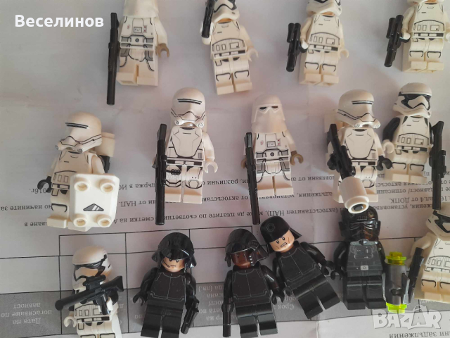 19 Стар Уорс Междузвездни Войни Star Wars LEGO фигури фигурки, снимка 4 - Конструктори - 44908481