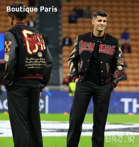 Off White AC MILAN мъжки яке, снимка 3 - Якета - 50050412