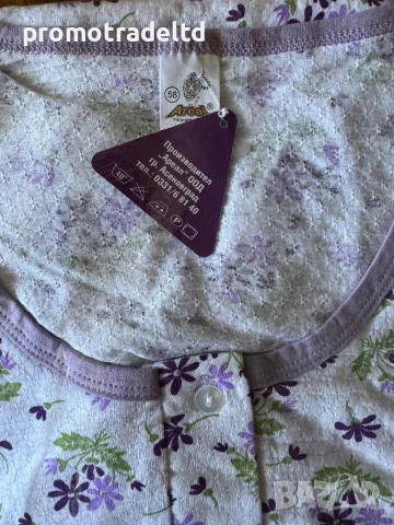 Нощница крепон къс ръкав Ареал, снимка 5 - Нощници - 50871087