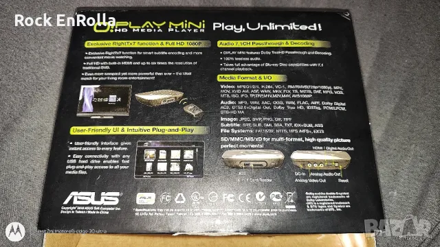 ASUS O! Play mini, снимка 4 - Плейъри, домашно кино, прожектори - 49357761