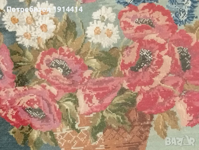 Гоблени по Вилер прецизно ушити по поръчка от специалист с DMC конци, снимка 16 - Гоблени - 50590555