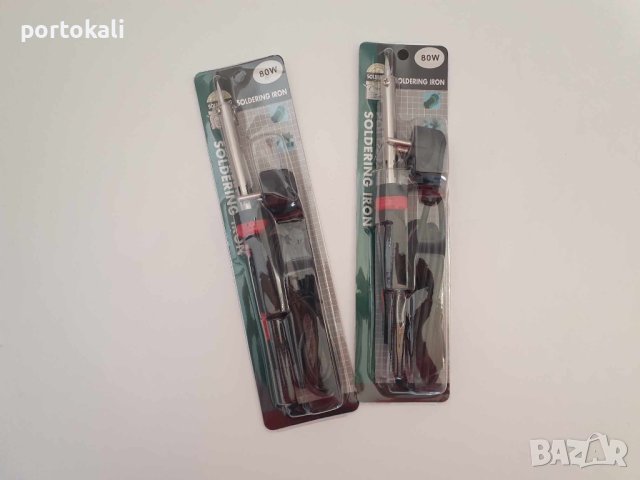 Поялник писалка с остър връх 80W / права човка, снимка 5 - Поялници и запояване - 43228942