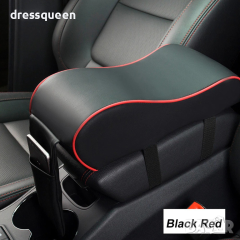 3336 Кожена възглавничка за подлакътник на автомобил с джоб за телефон, снимка 15 - Аксесоари и консумативи - 44906503