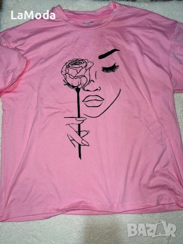 Дамска тениска , снимка 2 - Тениски - 53576602