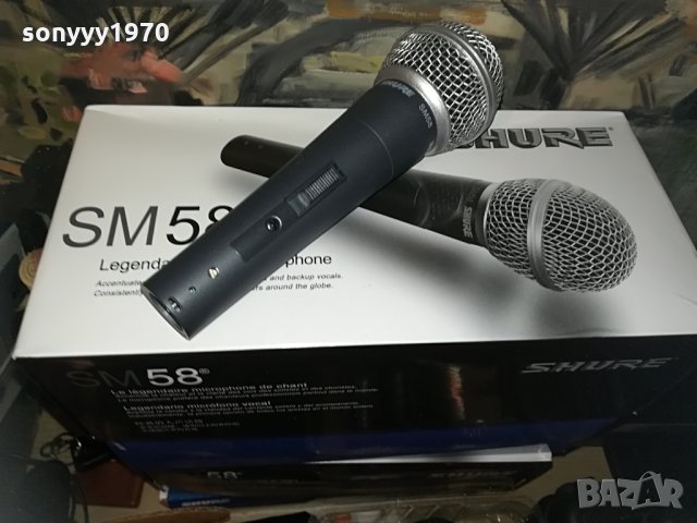 shure sm58-profi microphone-внос швеицария, снимка 9 - Микрофони - 28945729