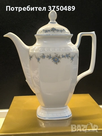 Порцеланови кана и чайник, снимка 3 - Сервизи - 53025477