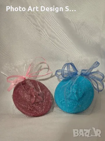 ~Луксозни сапунчета за подарък на гости на кръщене~, снимка 4 - Форми - 48552418
