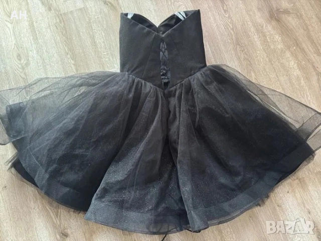 Бутикова черна рокля за официален повод, снимка 3 - Рокли - 52729981