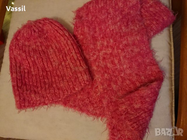 Като ново - дамско зимно палто заешка подплата и зимна шапка, снимка 13 - Палта, манта - 23832770