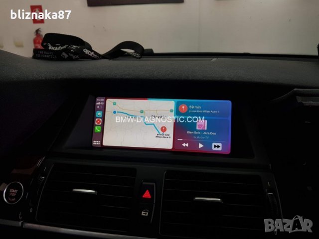 БМВ Безжичен Android Auto BMW F01 F02 F07 F10 F11 F12 F15 F16 F30 E60 E90 E70 X3 X5 X6, снимка 13 - Аксесоари и консумативи - 27341398