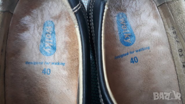 Wolky-обувки-естествена кожа номер 40, снимка 6 - Дамски ежедневни обувки - 26843048