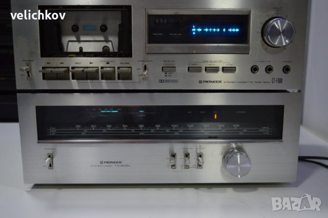 Качествен винтидж касетен дек Pioneer CT-F600, снимка 6 - Ресийвъри, усилватели, смесителни пултове - 38378623