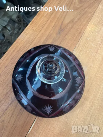 Кристална захарница Bohemia №6659 , снимка 7 - Антикварни и старинни предмети - 49643955