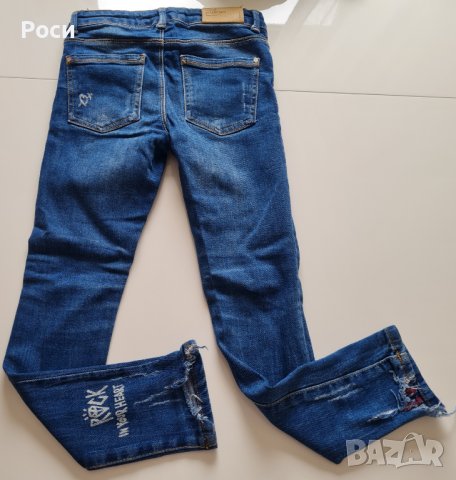 Дънки Zara 1, снимка 2 - Детски панталони и дънки - 37634398