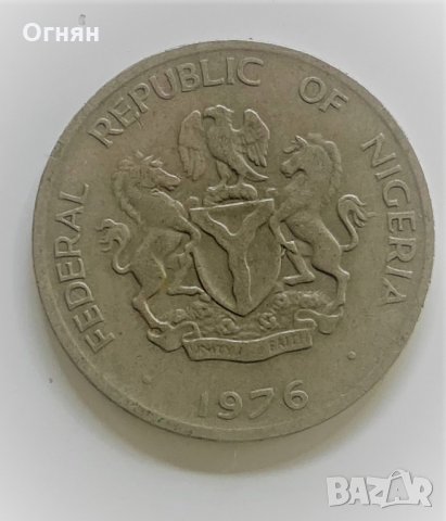 10 кобо 1976 Нигерия, снимка 2 - Нумизматика и бонистика - 32881243