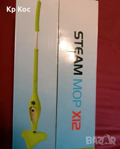 Парочистачка Стийм Моп Steam Mop x12, снимка 12 - Парочистачки и Водоструйки - 51208989