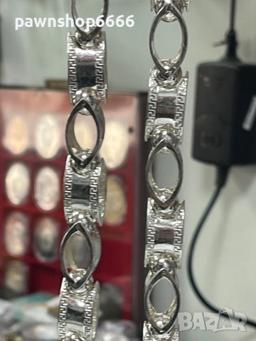 Сребърен ланец проба 925 тегло 57.93 грама , снимка 9 - Колиета, медальони, синджири - 53188114