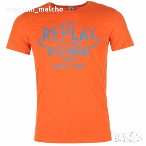 МЪЖКА ТЕНИСКА - REPLAY; размери: М и 2XL