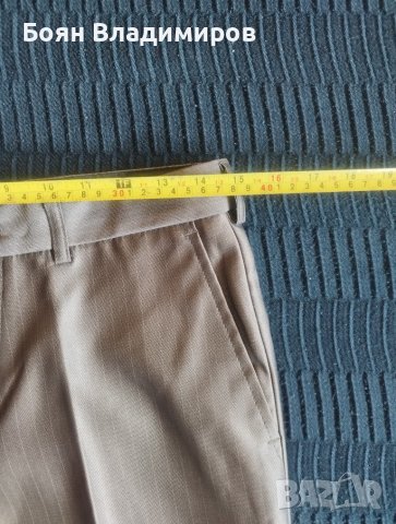 Официален мъжки панталон р-р S, талия 38см., нов, снимка 7 - Панталони - 43788952