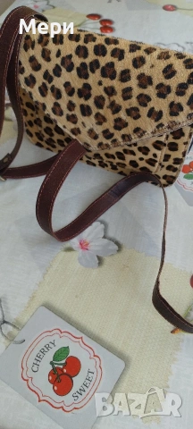 Дамска чанта естествена кожа, снимка 13 - Чанти - 53582449