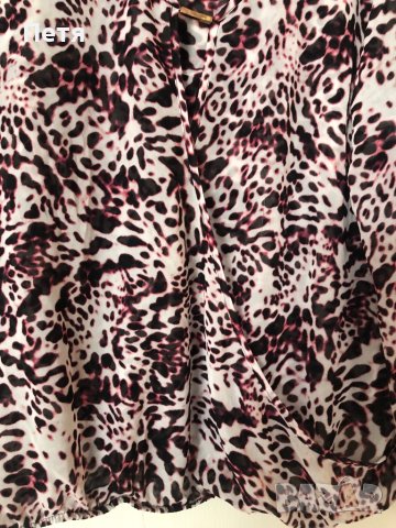 Calvin Klein Дамска блуза - шифон, снимка 2 - Блузи с дълъг ръкав и пуловери - 38173518