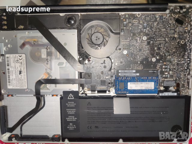 Macbook Pro 13 inch A1278 2009-2012, снимка 14 - Части за лаптопи - 43733183