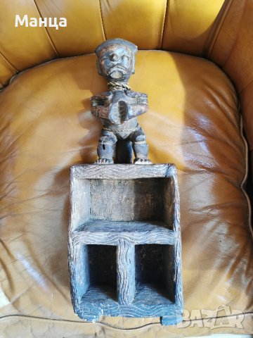 Африканска фигура Фанг от Габон, снимка 2 - Антикварни и старинни предмети - 40561381