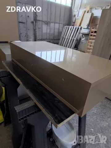 Нова стенна тоалетка Галакси Злато MDF Цената е крайна!, снимка 2 - Тоалетки - 48181832